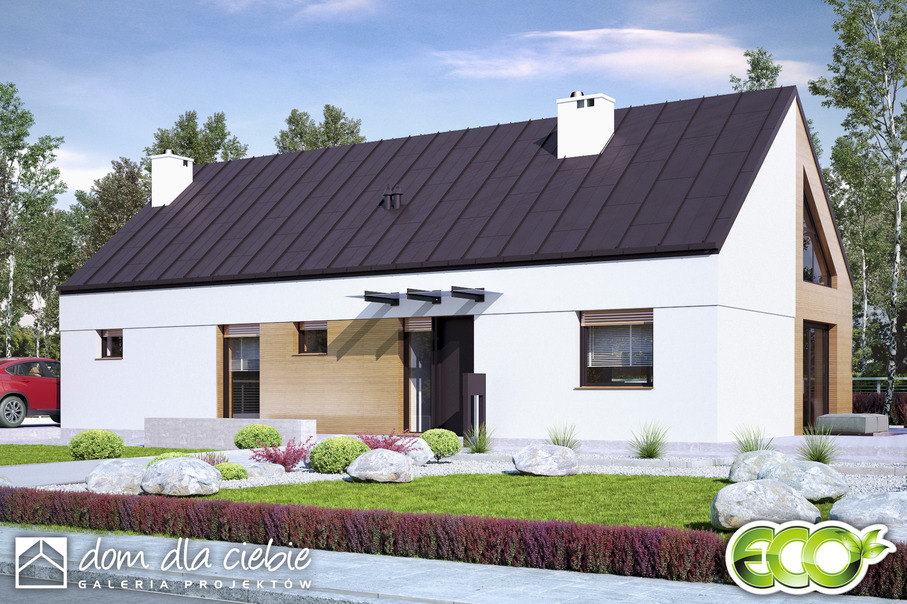 budowa domu Żurawinka II bez garażu [B] - New-House