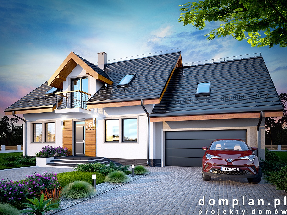 budowa domu KARMELITA BIS 2M - New-House