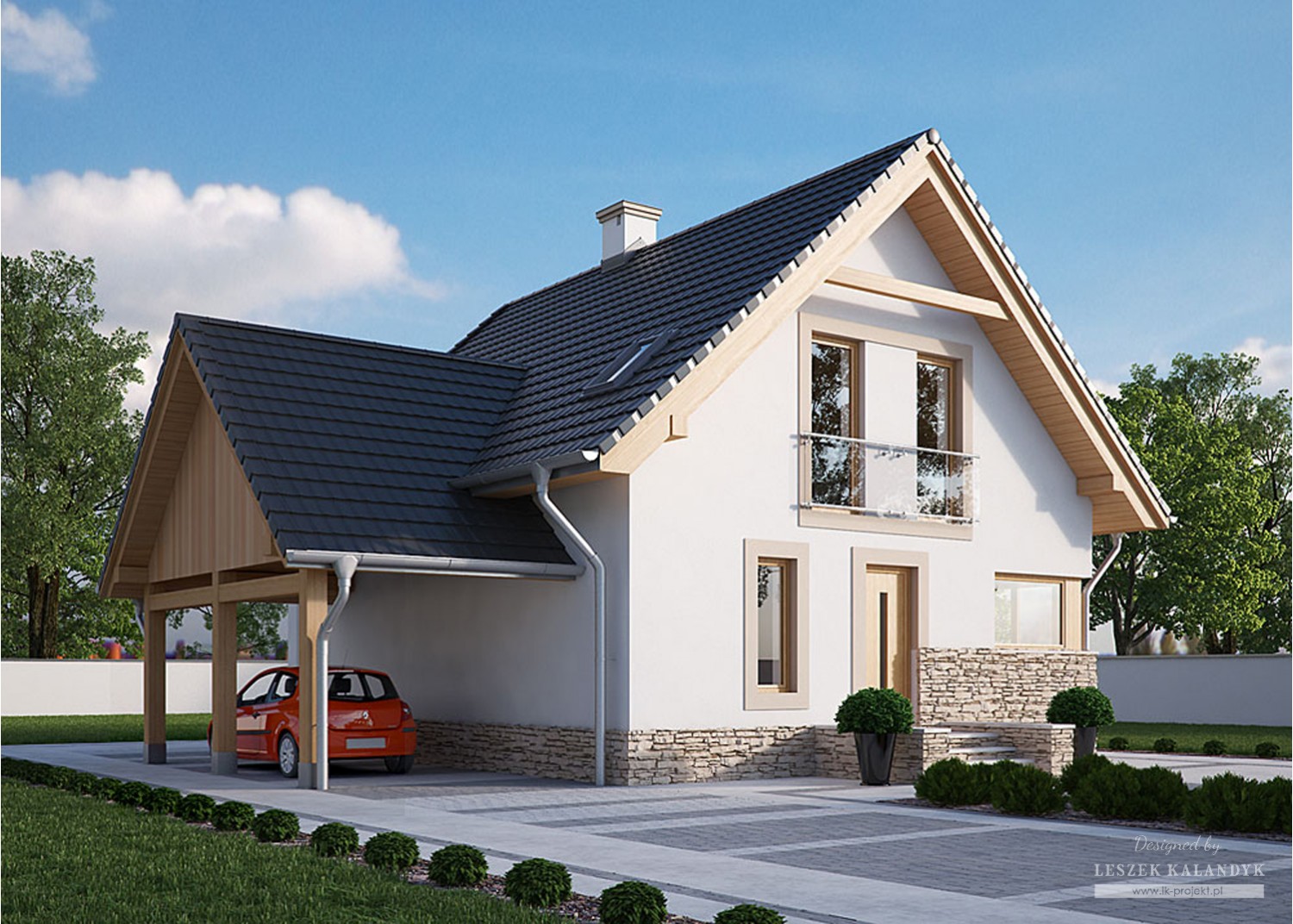 budowa domu LK&1151 - New-House