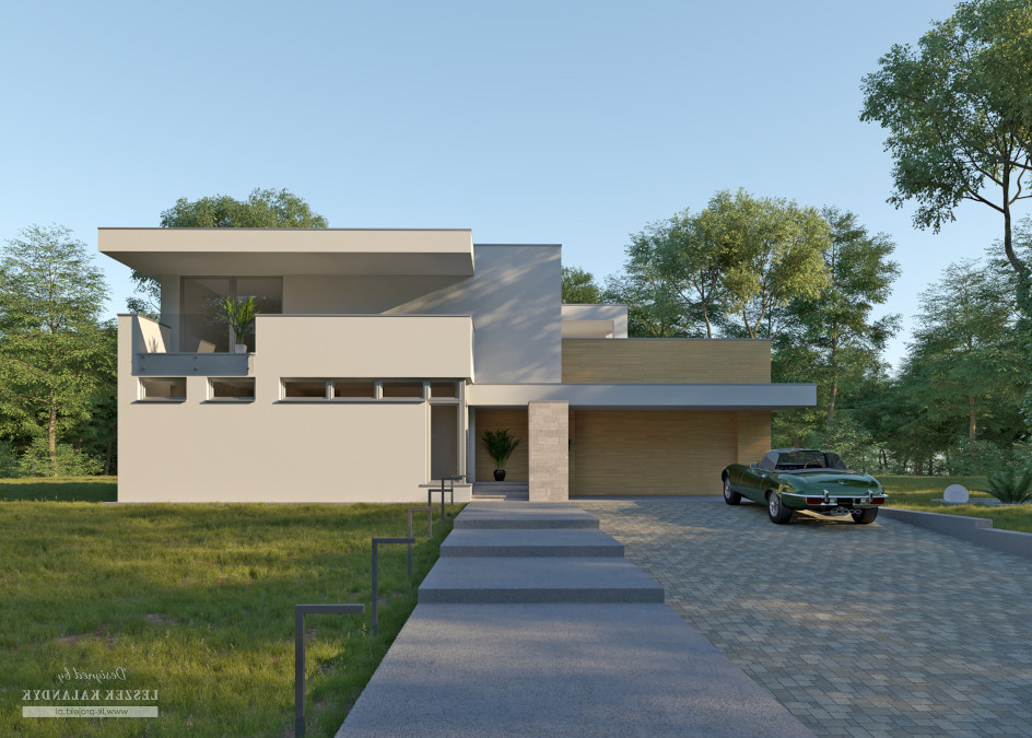 Budowa domu LK&899 (odbicie lustrzane) z New-House