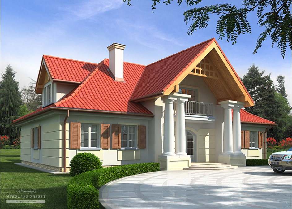 Budowa domu LK&233 (odbicie lustrzane) z New-House