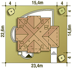 Dzierlatka III z garażem 1-st. [A1] (odbicie lustrzane) - miniatura 10