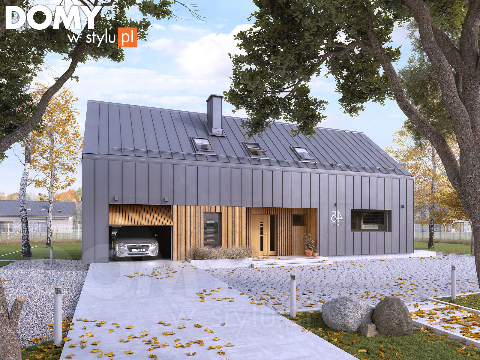 budowa domu Pogodny (odbicie lustrzane) - New-House