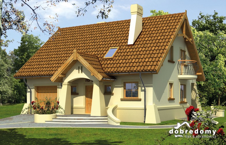 budowa domu Atos odbicie lustrzane - New-House