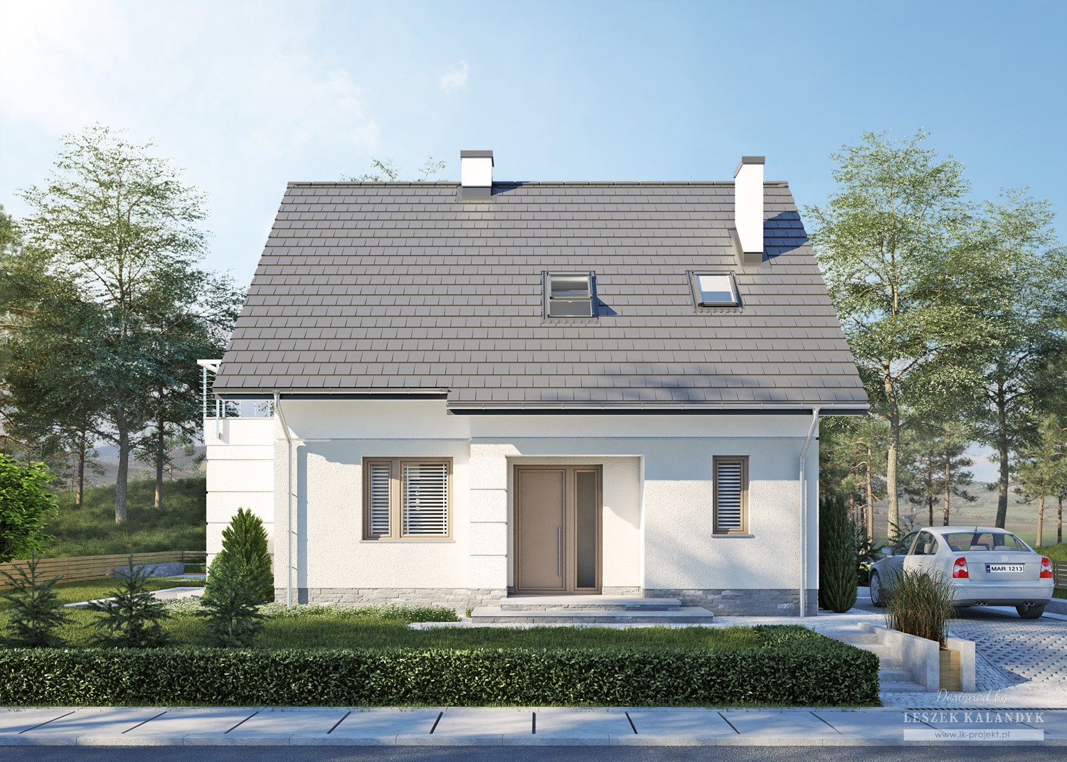 budowa domu LK&1213 - New-House