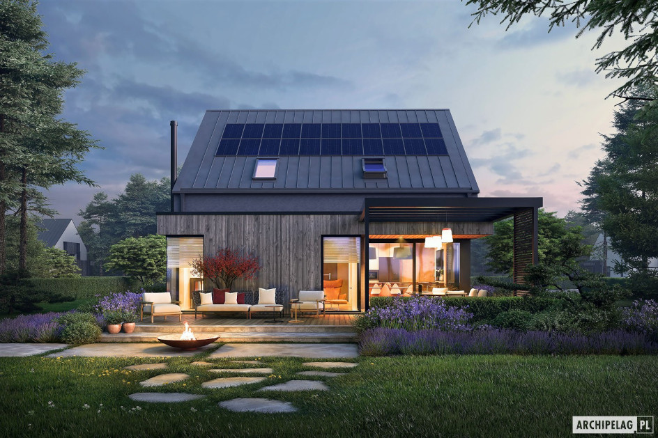 Budowa domu Mini 13 ENERGO (odbicie lustrzane) z New-House