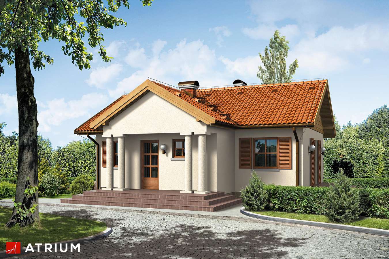 budowa domu Mały Dworek (odbicie lustrzane)- New-House