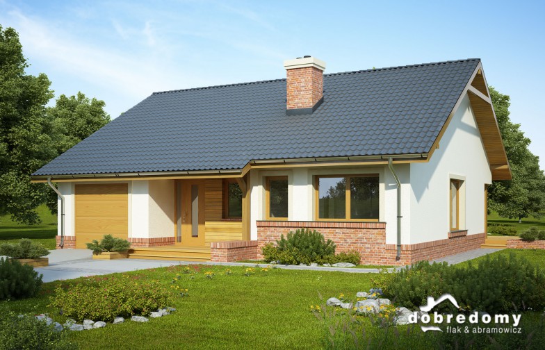 budowa domu Lukrecja (odbicie lustrzane) - New-House
