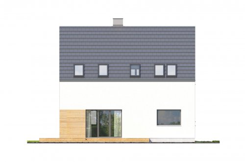 budowa domu Eco 08 (Odbicie lustrzane) - New-House