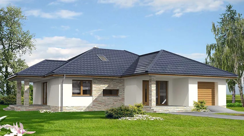 budowa domu Monterey DCB129 - New-House