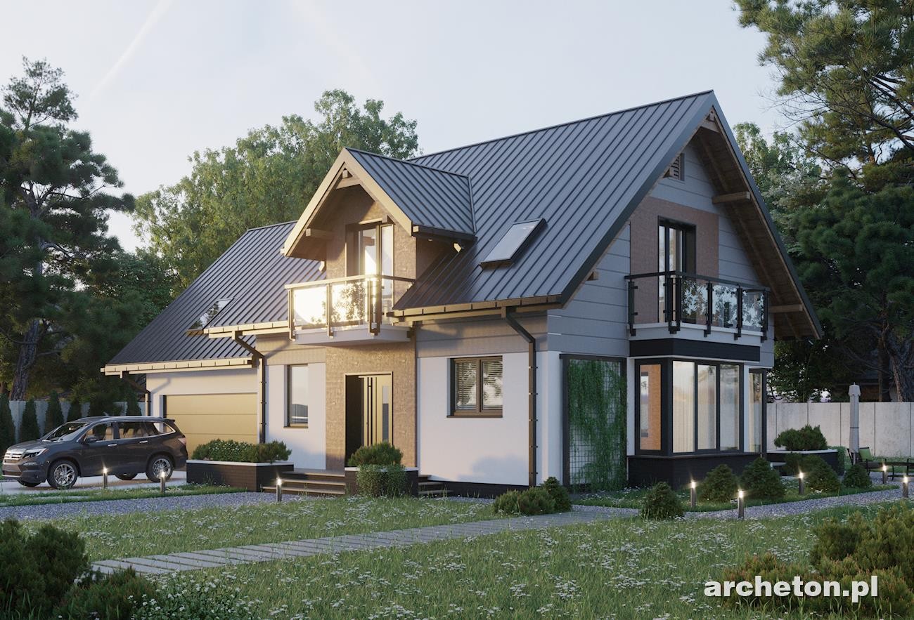 budowa domu Axel Rex (odbicie lustrzane) - New-House