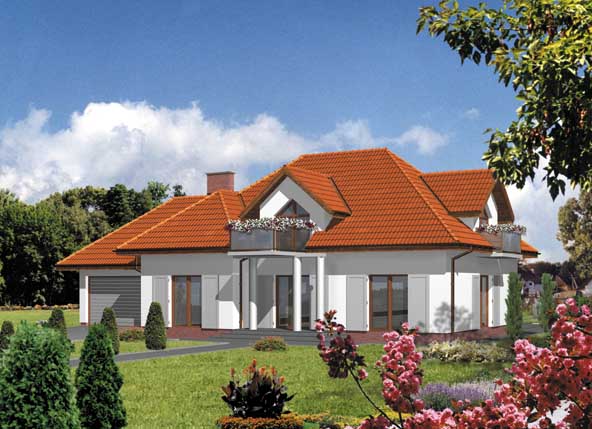 budowa domu WB-3908 - New-House