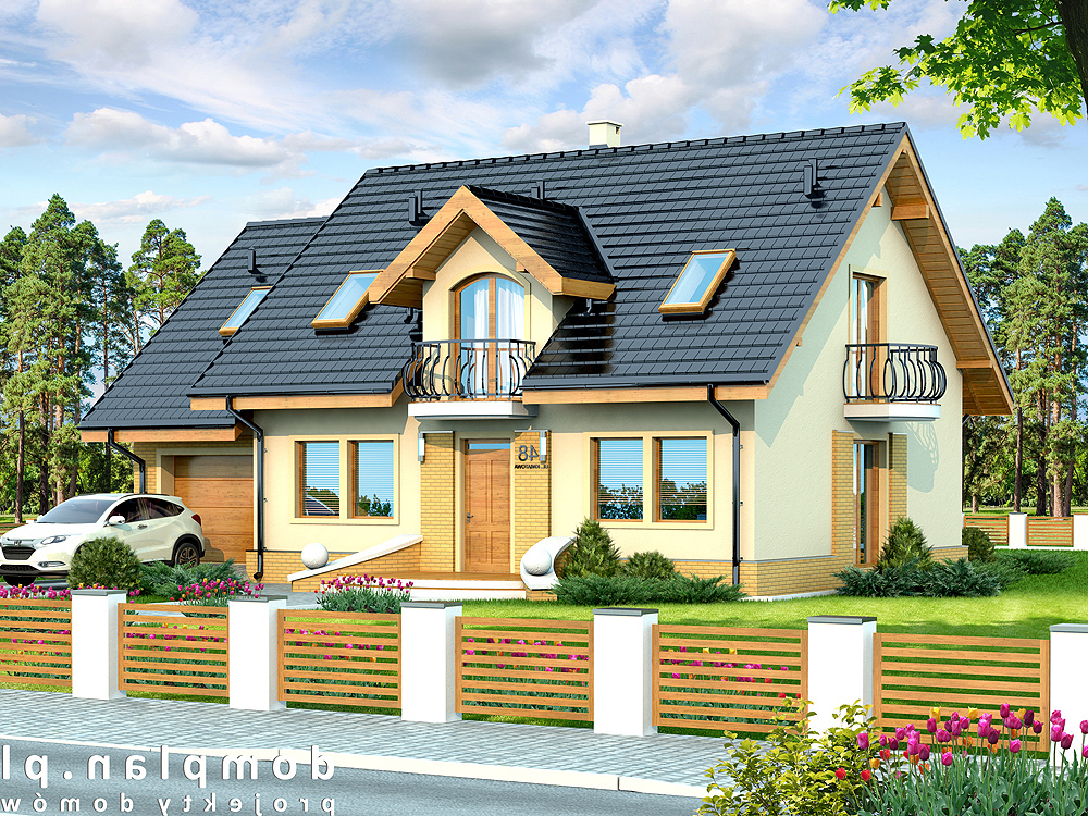 budowa domu KARMELITA MAŁA (Odbicie lustrzane) - New-House