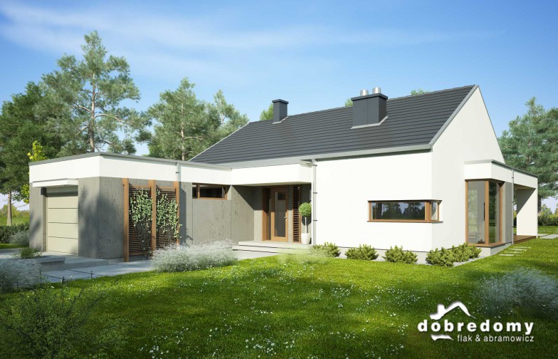 budowa domu Blanka II odbicie lustrzane- New-House