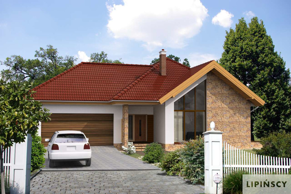 Budowa domu Ajaccio IV DCP282 (odbicie lustrzane) z New-House