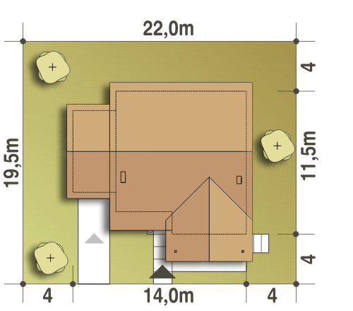 Tola z garażem 1-st. [A] - miniatura 9