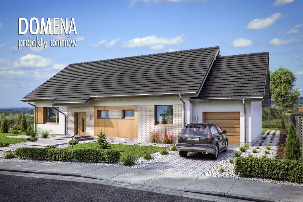 budowa domu Domena 106 A-T - New-House