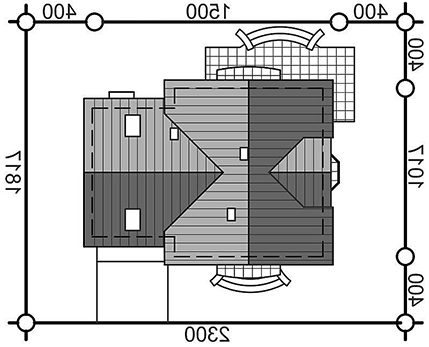 BASET 5 Z GARAŻEM XL (odbicie lustrzane) - miniatura 2