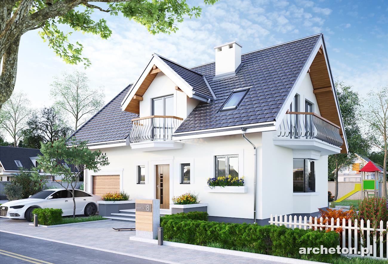 budowa domu Zofia Mini (odbicie lustrzane) - New-House