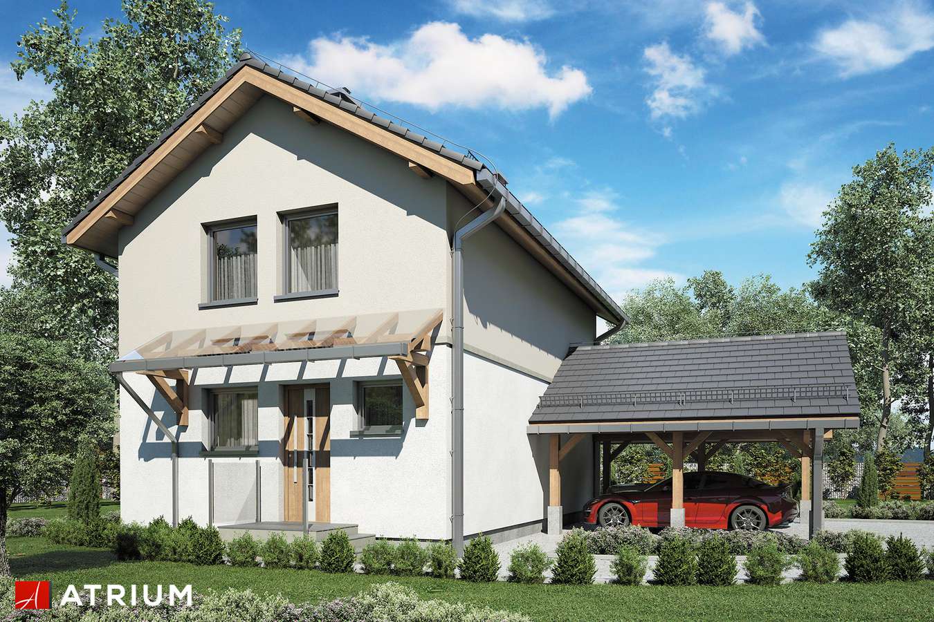 budowa domu Kamyczek III - New-House