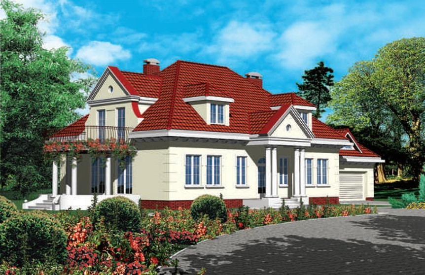 budowa domu Natalia (odbicie lustrzane) - New-House