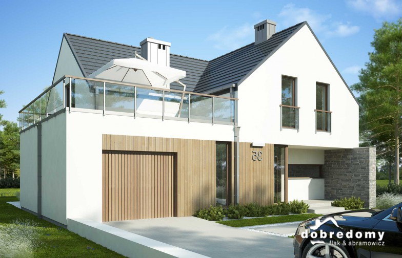 budowa domu Oliwier odbicie lustrzane - New-House