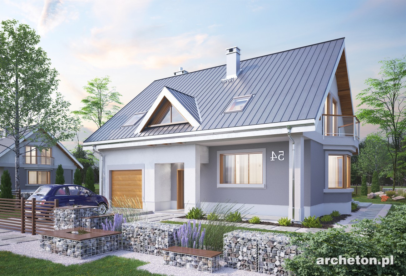 budowa domu Saba Mała (odbicie lustrzane) - New-House