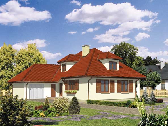 budowa domu WB-3944 - New-House
