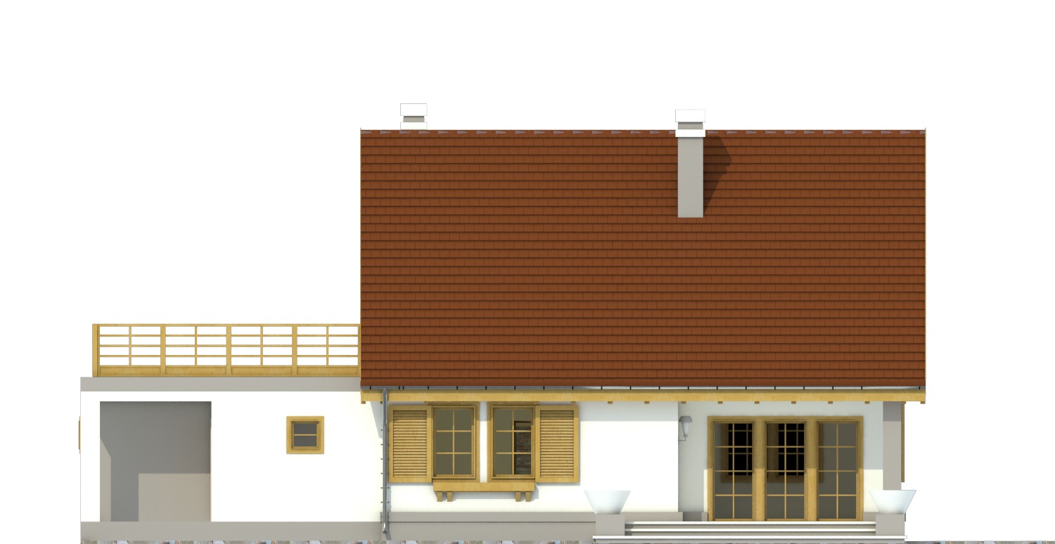 Bażant z garażem 2-st. [A1] (odbicie lustrzane) - miniatura 4