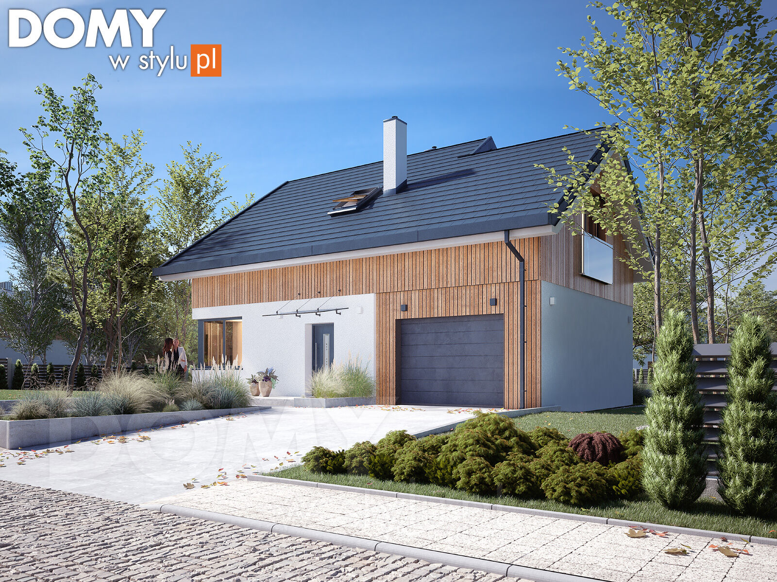 budowa domu Kote 2 (odbicie lustrzane) - New-House