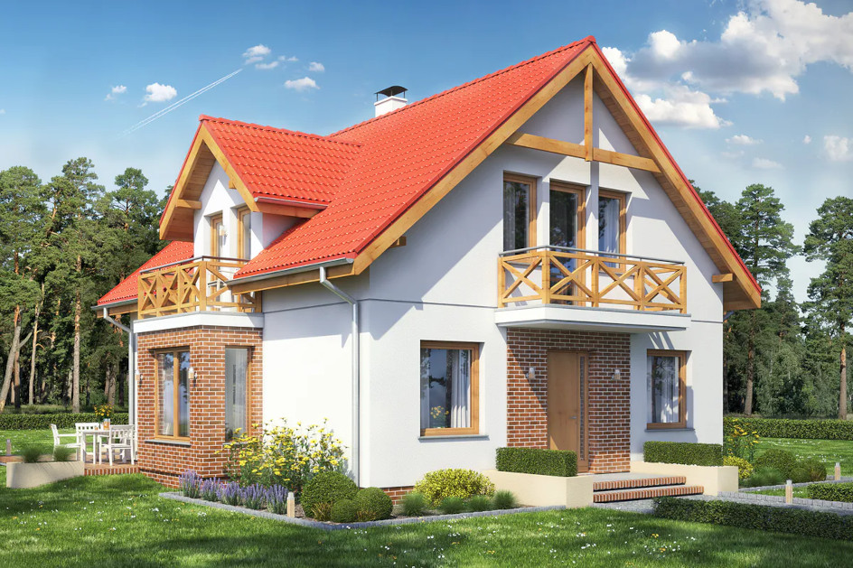 Budowa domu BASET 2 BEZ GARAŻU z New-House