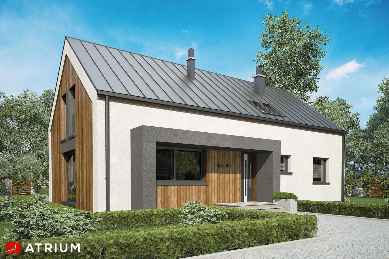 budowa domu Dakota odbicie lustrzane - New-House