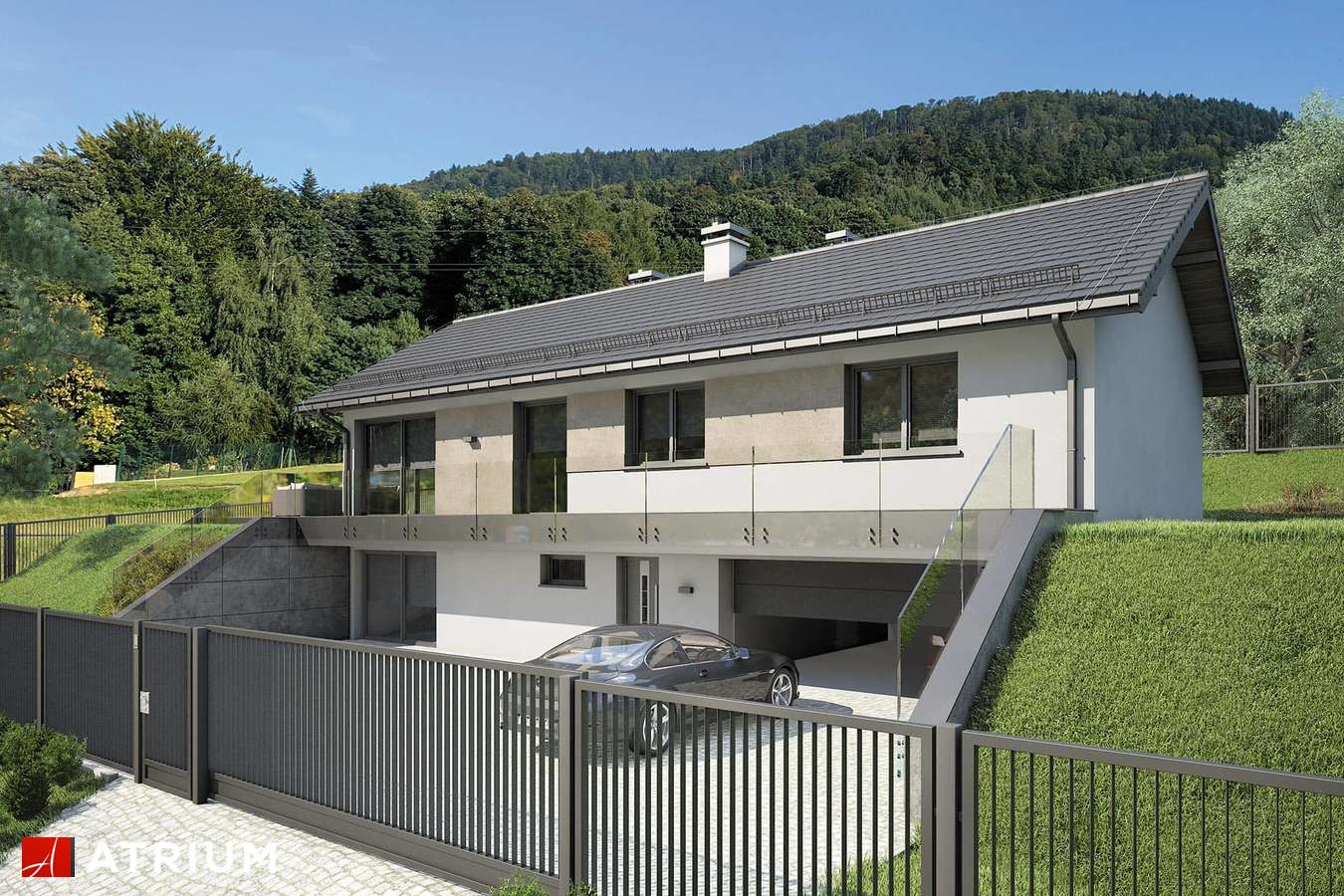 budowa domu Olimpia Plus III (odbicie lustrzane) - New-House