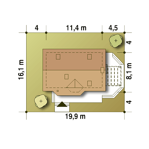 Agatka II trend bez garażu [B] (odbicie lustrzane) - miniatura 10