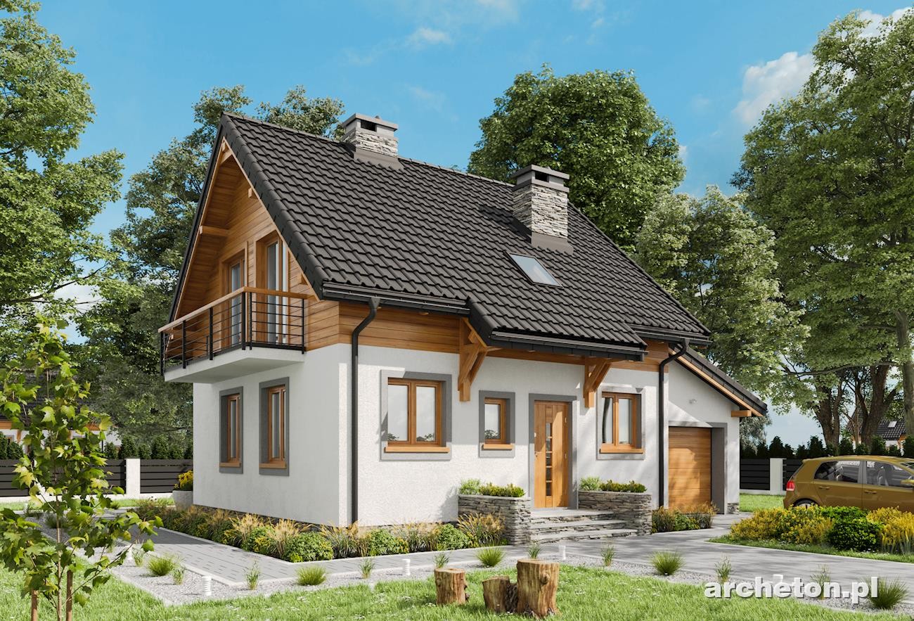 budowa domu Smyk (odbicie lustrzane) - New-House