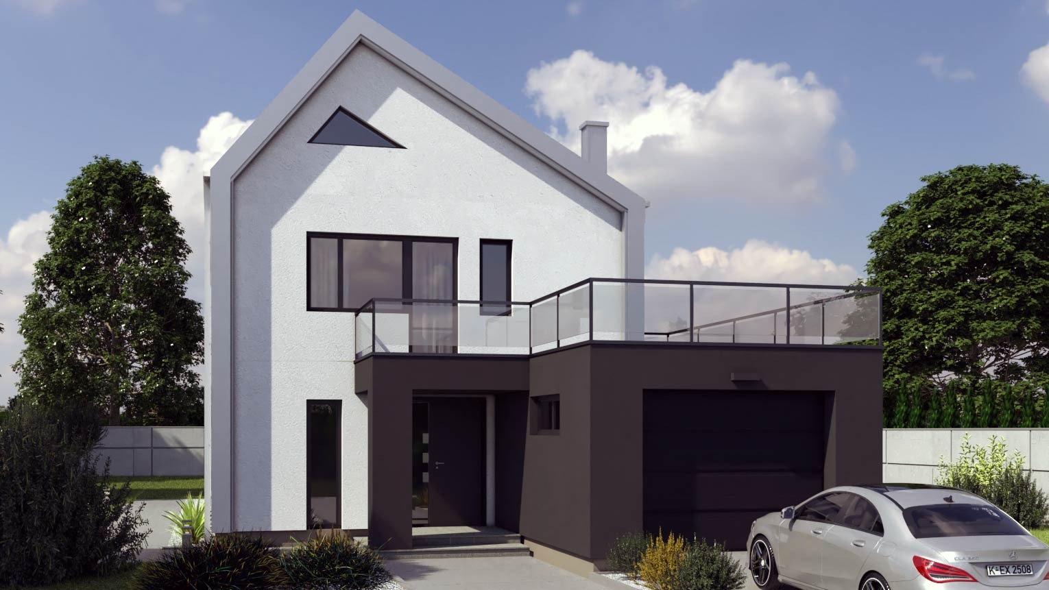 budowa domu uA86 - New-House