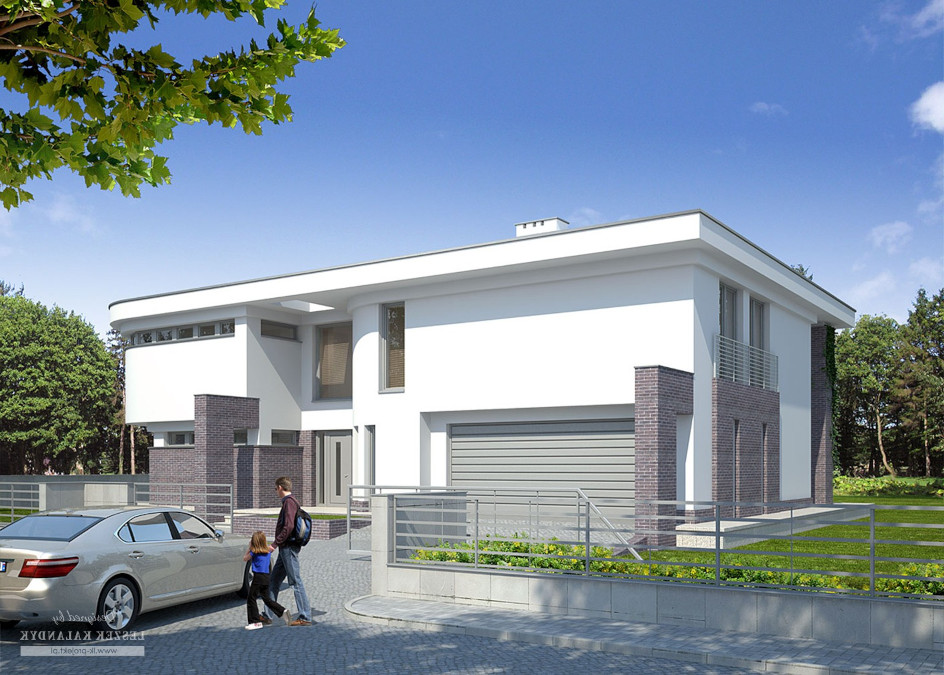 Budowa domu LK&872 (odbicie lustrzane) z New-House
