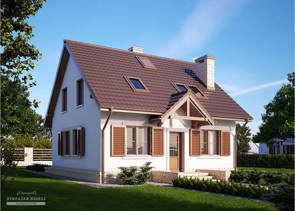 Budowa domu LK&661 (odbicie lustrzane) z New-House