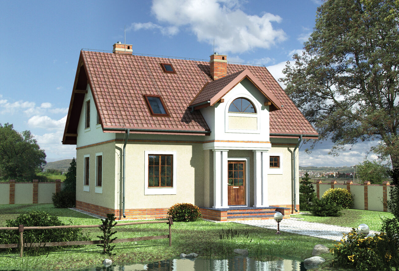 budowa domu Jaromir (odbicie lustrzane) - New-House