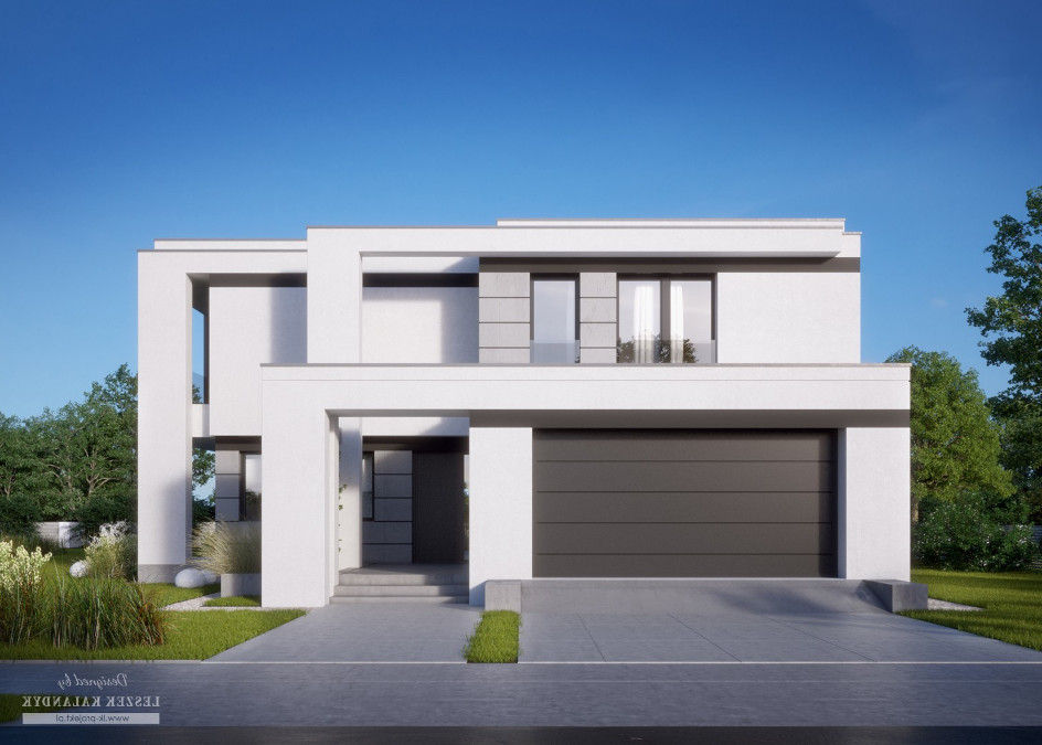 Budowa domu LK&1528 (odbicie lustrzane) z New-House