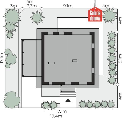 Dom przy Cyprysowej 68 (odbicie lustrzane) - miniatura 4