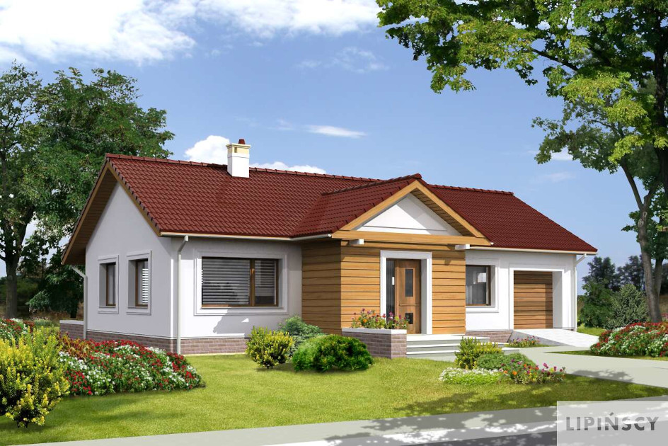 Budowa domu Vis LMB91 (odbicie lustrzane) z New-House