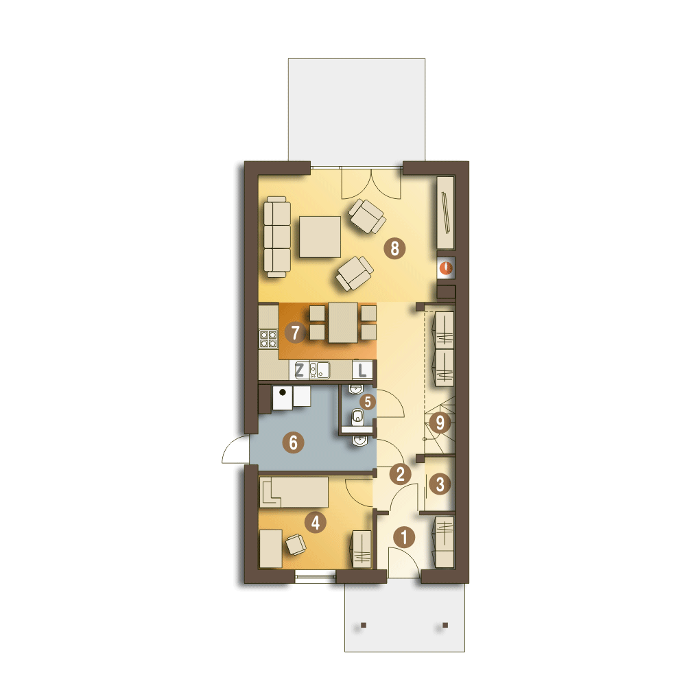 Azalia bez garażu [B] (odbicie lustrzane) - miniatura 8