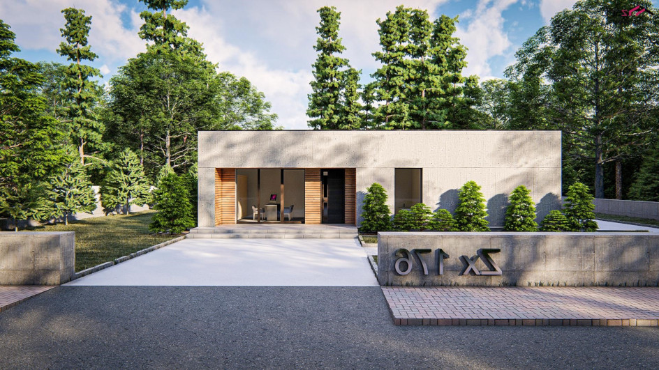 budowa domu Zx176 (odbicie lustrzane) - New-House