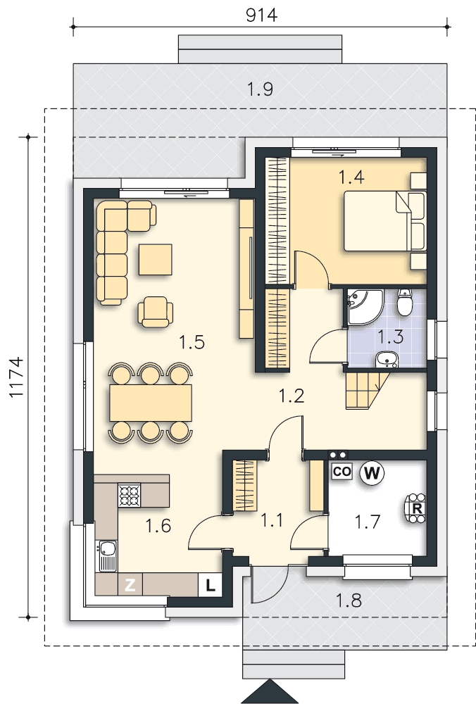 Porto DCP341 (odbicie lustrzane) - miniatura 5
