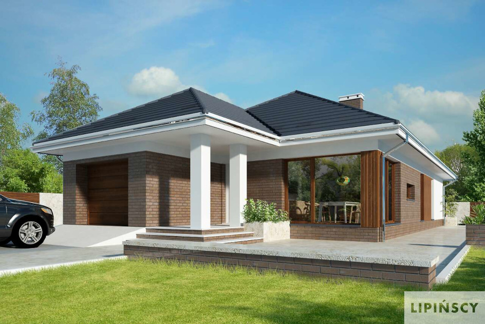 Budowa domu Marsylia DCB122 (odbicie lustrzane) z New-House