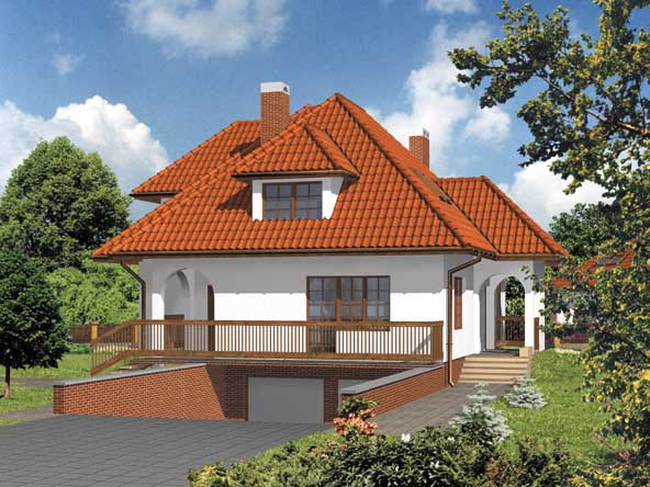 budowa domu WB-3344 - New-House