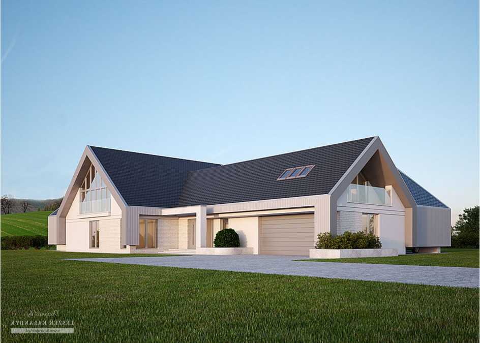 Budowa domu LK&1140 (odbicie lustrzane) z New-House