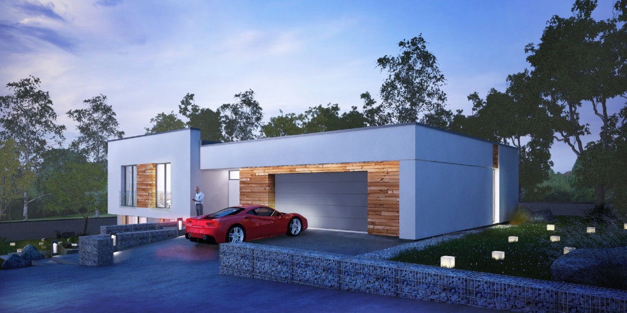 budowa domu Divitis I G2 (Odbicie lustrzane) - New-House