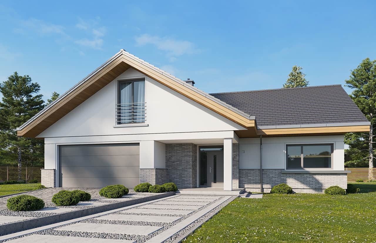 budowa domu doskonały 2 wariant d z new-house